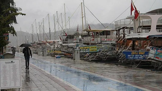 Aşırı yağış etkili oldu 