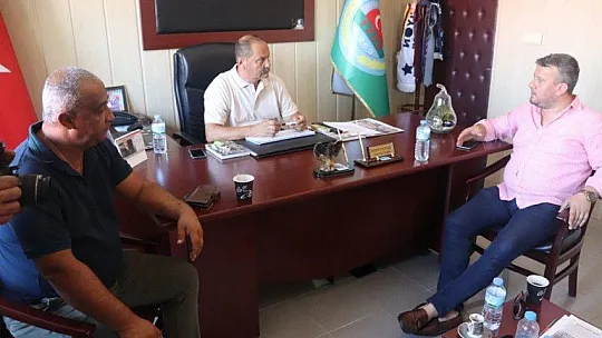 İYİ Parti İlçe Teşkilatından, Ziraat Odasına ziyaret