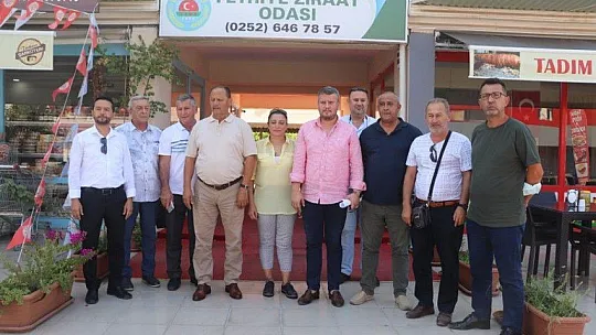 İYİ Parti İlçe Teşkilatından, Ziraat Odasına ziyaret