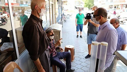 SEYDİKEMER'DE KOVİD19 DENETİMİ YAPILIYOR