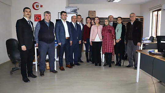 Başkan Otgöz'den Yılbaşı Tebrik Ziyareti