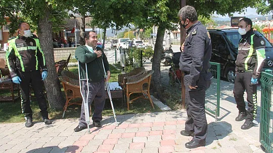 Emniyet Müdüründen Sakatlar Derneği'ne Ziyaret