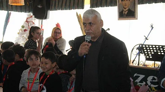 Minik öğrencilerin okuma sevinci
