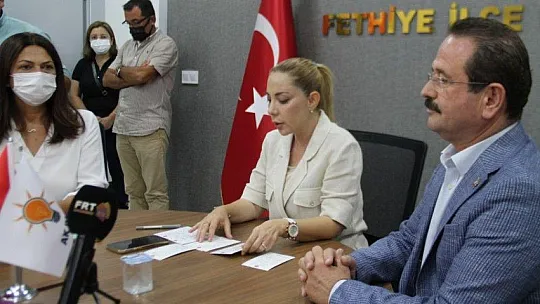 Milletvekili Gökcan'dan Ak Parti Fethiye ilçe teşkilatına ziyaret