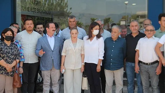 Milletvekili Gökcan'dan Ak Parti Fethiye ilçe teşkilatına ziyaret
