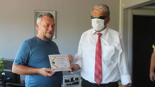 SED Medya'ya teşekkür belgesi