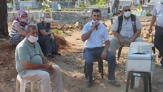 TEZKERE GÜNÜNDE TOPRAĞA VERİLDİ
