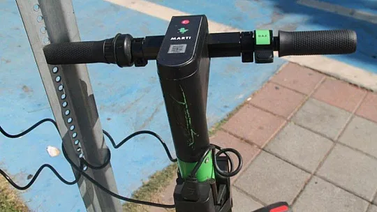 Martı Scooter Fethiye sokaklarında