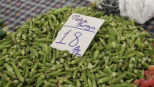 Pazarda rekor bamyada