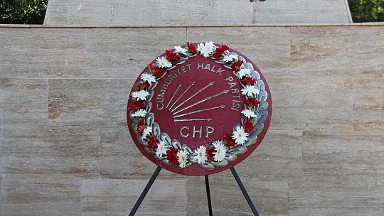 Cumhuriyet Halk Partisinin 98. Yaşı törenle kutlandı
