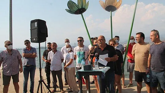 2. etap sahil bandı esnafından basın açıklaması