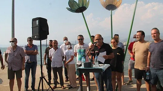 2. etap sahil bandı esnafından basın açıklaması