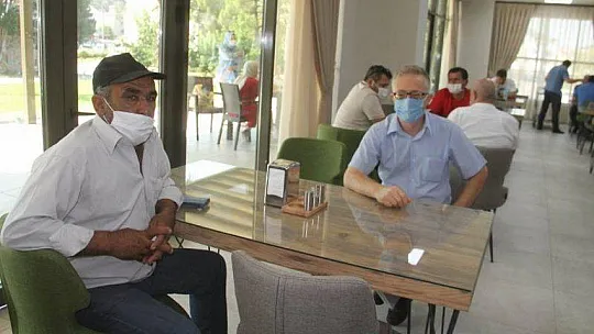 KONGRE ÖNCESİ MAHALLE BAŞKANLARI İLE TOPLANTI YAPTI