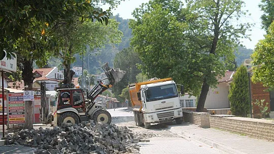 Kısıtlama yol yapım çalışmaları için fırsat oldu 