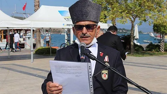 FETHİYE'DE GAZİLER GÜNÜ TÖRENLE KUTLANDI
