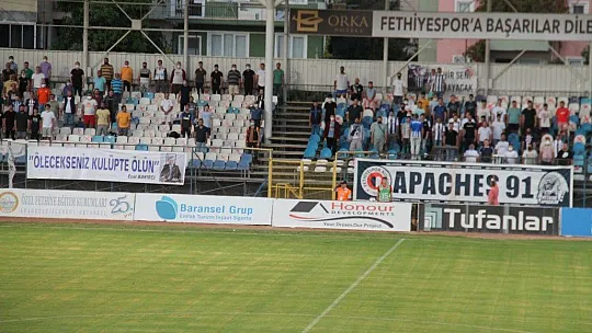 Başkan Esat Bakırcı pankart için apaçilere teşekkür etti