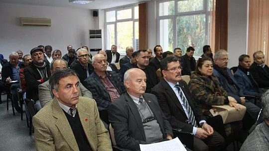 Kaymakam Şahiner Muhtarlar ile Toplantı Yaptı