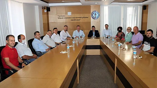 Deva Partisi Genel Başkan Yardımcısı FTSO'nun Talep ve Beklentilerini Aldı