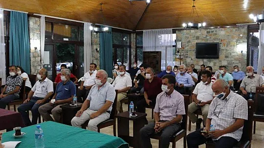 GÖKCAN MUHTARLAR İLE TOPLANTI YAPTI