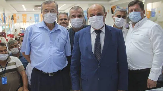 SEYDİKEMER AK PARTİ'DE GÜMÜŞ, GÜVEN TAZELEDİ