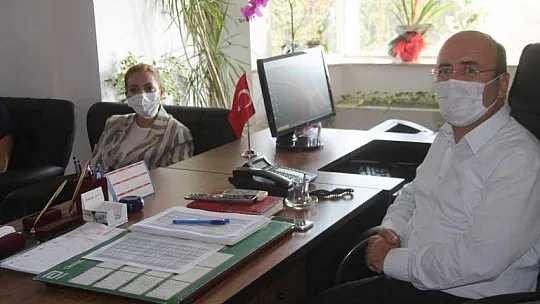 AK PARTİLİ GÖKCAN DEVLET HASTANESİ'Nİ ZİYARET ETTİ