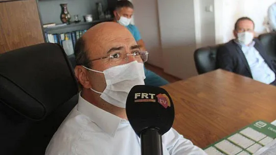 AK PARTİLİ GÖKCAN DEVLET HASTANESİ'Nİ ZİYARET ETTİ