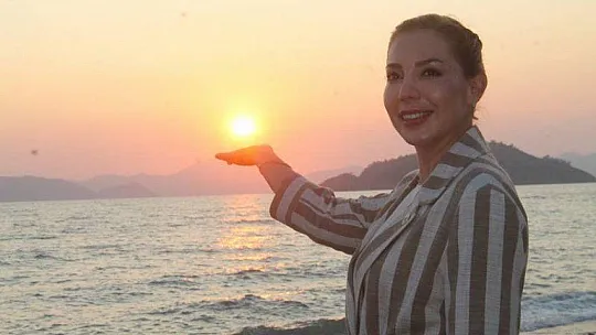 AK PARTİLİ GÖKCAN, KARAOT PLAJI'NDA İNCELEMELERDE BULUNDU