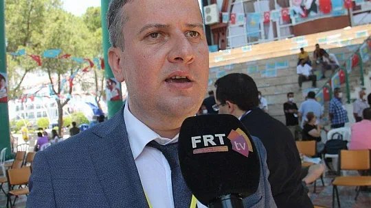 Çoban'dan kongreye katılanlara teşekkür