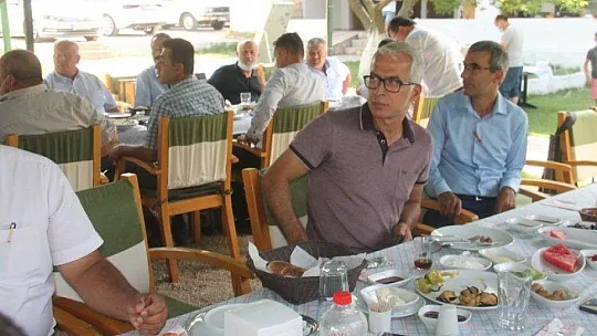 41 MAHALLE MUHTARI İLE TOPLANTI YAPILDI 