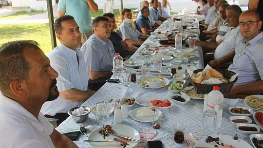 41 MAHALLE MUHTARI İLE TOPLANTI YAPILDI 