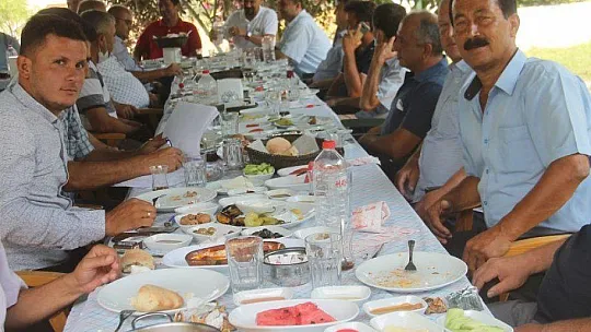 41 MAHALLE MUHTARI İLE TOPLANTI YAPILDI 