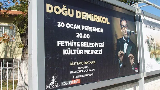 Doğu Demirkol, Fethiye'ye geliyor