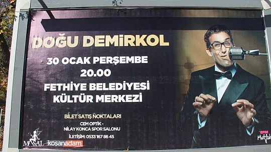 Doğu Demirkol, Fethiye'ye geliyor