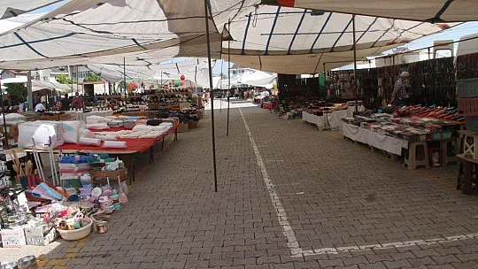 Salı Pazarı'nda tedbirler devam ediyor