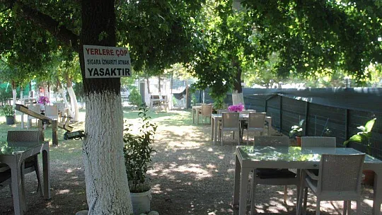 Serin ve ferah bir ortam: Yörük Obası Restoran