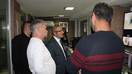 KAYMAKAM KARAMAN, SED MEDYA'YI ZİYARET ETTİ