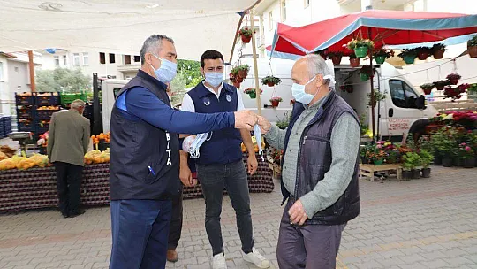 Seydikemer'de Koranavirüs'le Mücadele Devam Ediyor