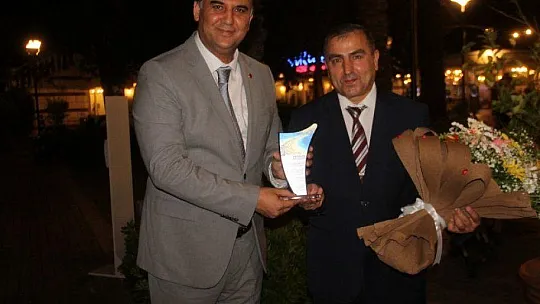 Kaymakam Şahiner'e Veda Yemeği 
