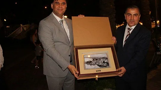 Kaymakam Şahiner'e Veda Yemeği 