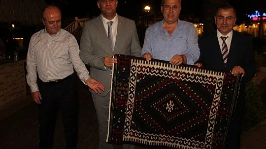 Kaymakam Şahiner'e Veda Yemeği 