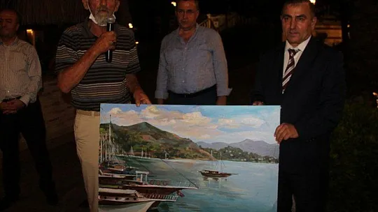 Kaymakam Şahiner'e Veda Yemeği 