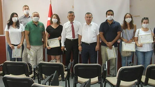 Şahiner'den Başarılı Personellere Teşekkür Belgesi 