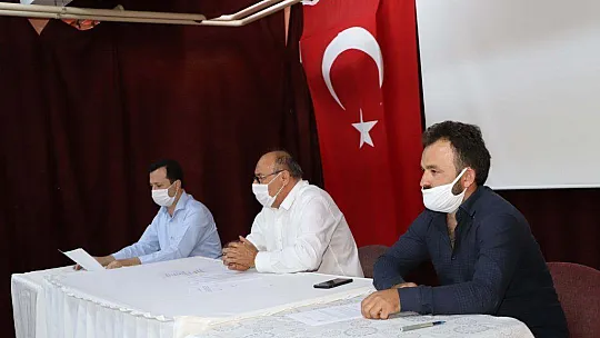 Seydikemer'de Sosyal Mesafeli Meclis Toplantısı