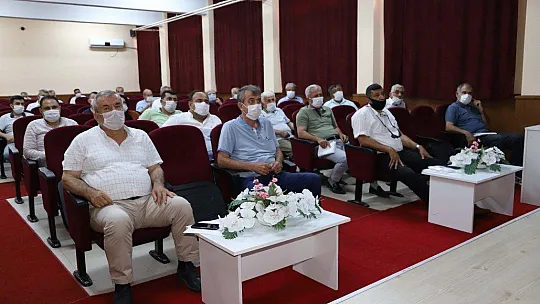 Seydikemer'de Sosyal Mesafeli Meclis Toplantısı