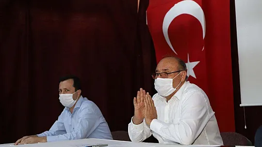 Seydikemer'de Sosyal Mesafeli Meclis Toplantısı