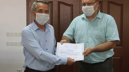 16 Okula Beslenme Dostu Okul Sertifikası 