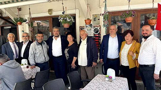Millet İttifakı ortaklarından mahalle ziyaretleri