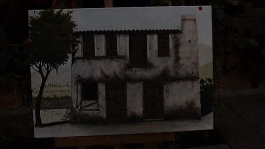 Hollandalı Ressam, eserlerini sergiledi