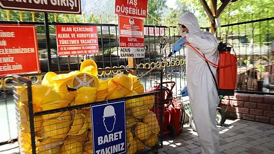 Saklıkent Kanyonu, ziyaretçilerini ağırlamaya hazır