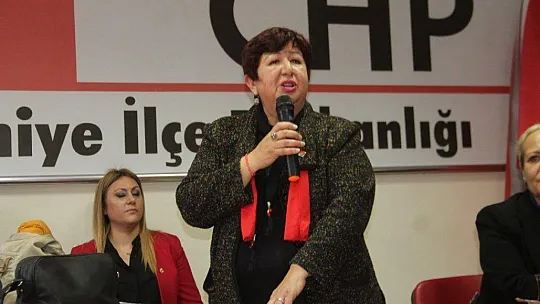 CHP Fethiye Kadın Kolları Başkanı Gülümser Oymak oldu 